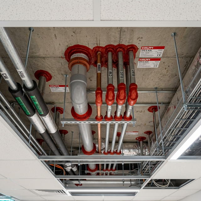 Sydney retail fire-rated sealing